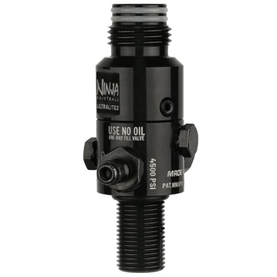 Ninja Paintball UL2 4500psi Tank Regulator - Blackout