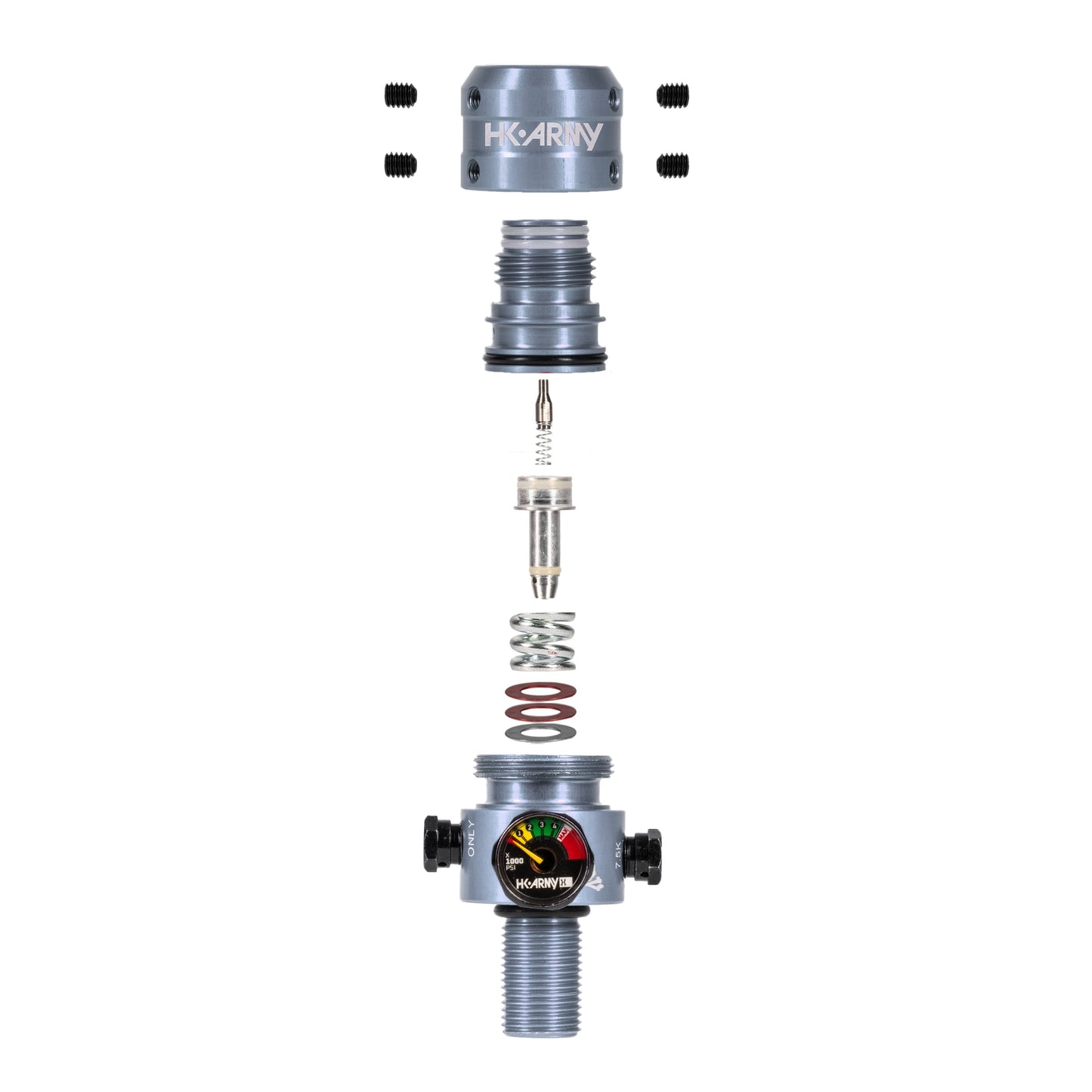 AeroLite Pro Regulator - Adjustable & Rotational - Pewter