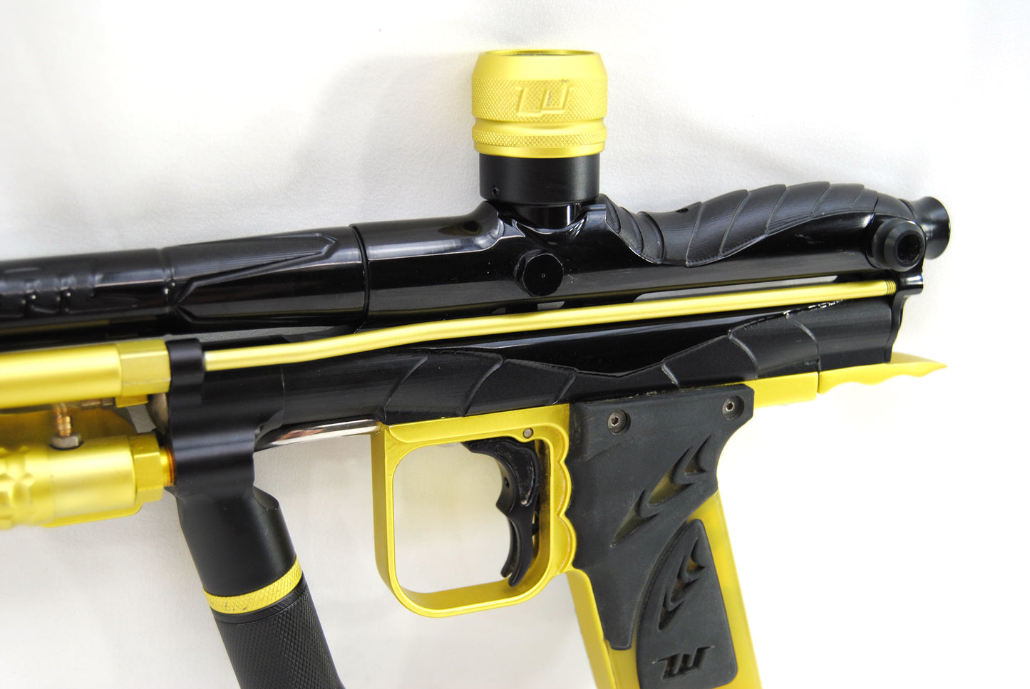 Used WGP Karnivor Autococker with Kaner barrel kit - Pro Series Black/Yellow