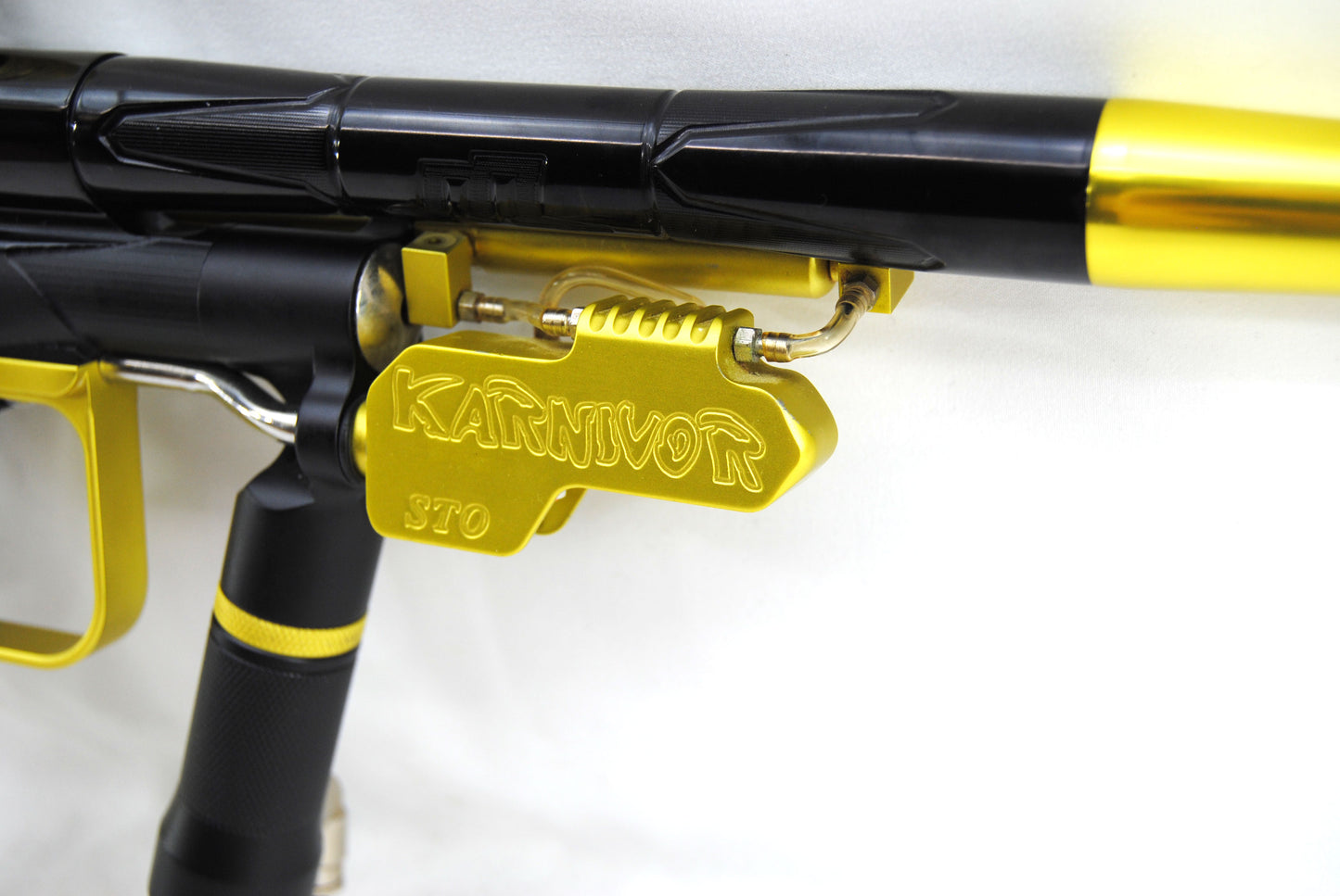 Used WGP Karnivor Autococker with Kaner barrel kit - Pro Series Black/Yellow