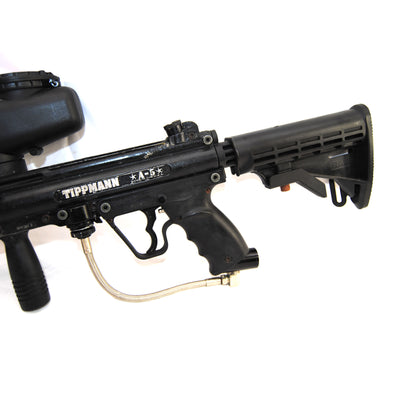 Used Tippmann A5 w/ Response Trigger and Speed Feed - Black
