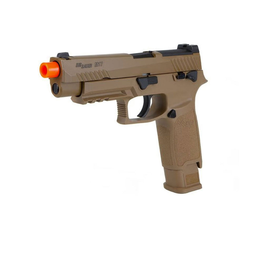 SIG Sauer ProForce P320 M17 MHS Airsoft GBB Pistol Green Gas - Tan