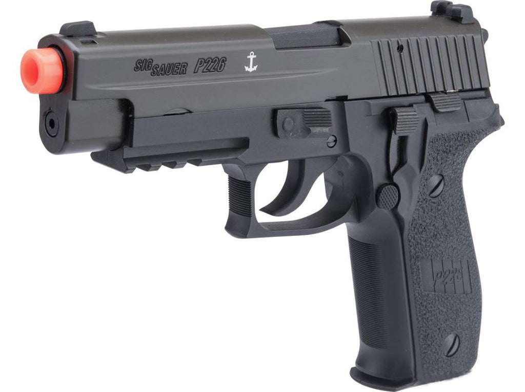 SIG Sauer ProForce P226 Mk25 Green Gas Blowback Airsoft Pistol - Black