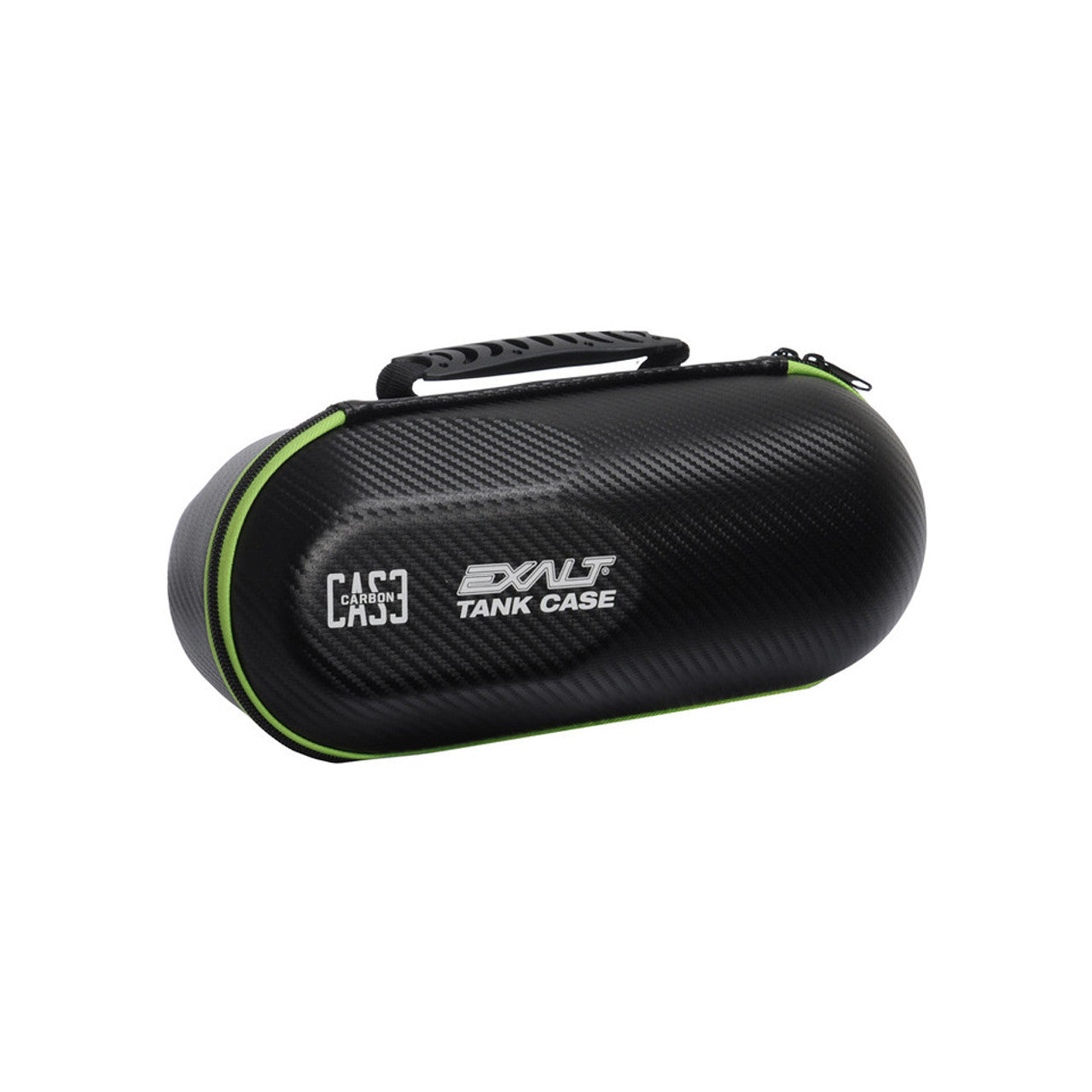 Exalt Carbon Tank Case - Black/Lime