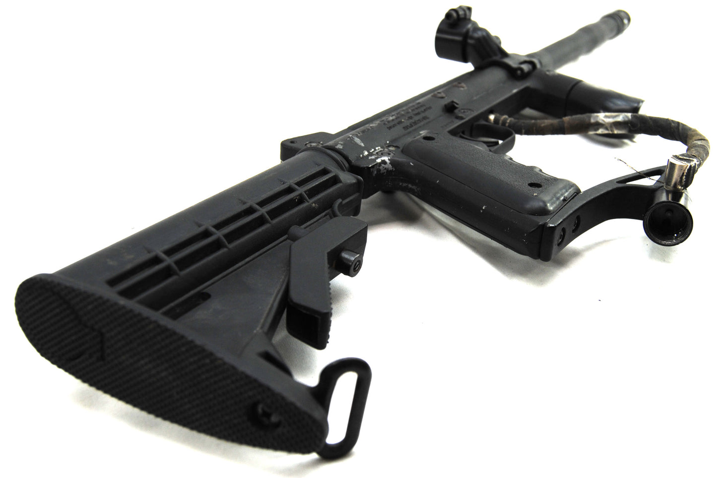 Used Tippmann 98 Custom Paintball Marker w/ Stock and Drop Forward