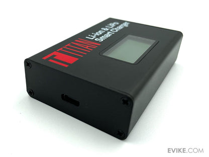 Titan Power Digital Charger for LiPo Airsoft AEG Batteries - USB-C Charger