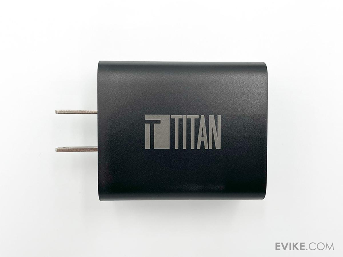 Titan Power Digital Charger for LiPo Airsoft AEG Batteries - USB-C Charger
