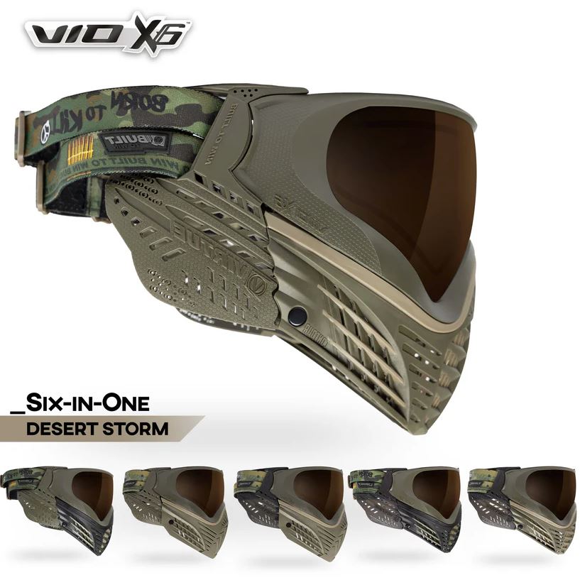 Virtue VIO X6 Paintball Goggle - Desert Storm