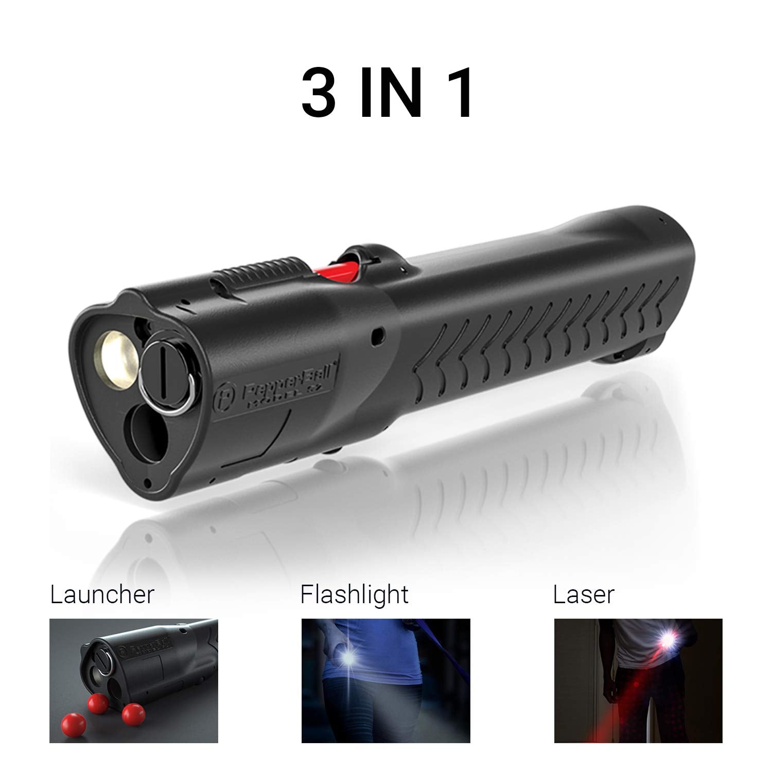 PEPPERBALL LIFELITE SELF DEFENSE STARTING KIT (BRIGHT LED FLASHLIGHT WITH A LAUNCHER) - PepperBall