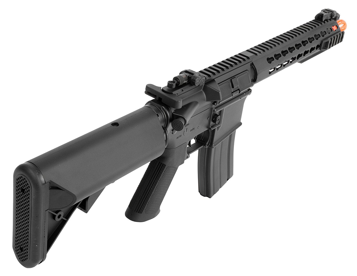 Colt M4A1 Long Keymod AEG - Full Metal - Black - Palco