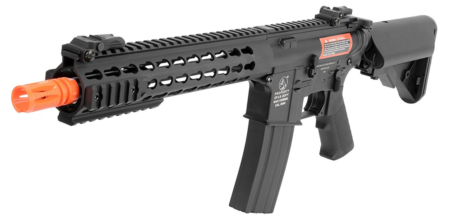 Colt M4A1 Long Keymod AEG - Full Metal - Black - Palco