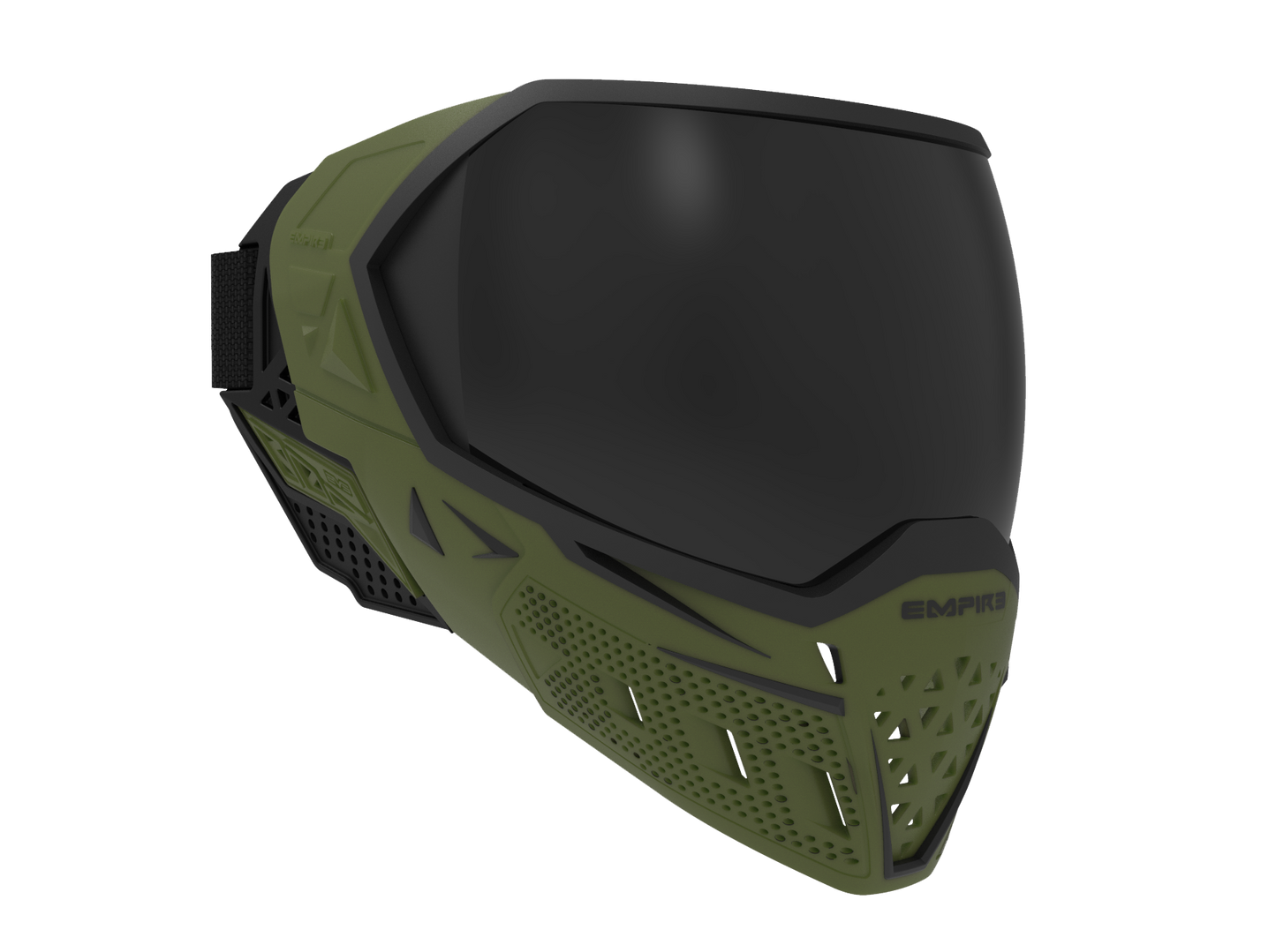 Empire EVS Enhanced Vision System Goggle - Olive/Black - 2 lenses - Empire