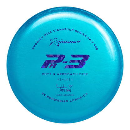 Prodigy PA-3 Putt & Approach Disc - 500 Plastic - Lykke Lorentzen 2022 Signature Series