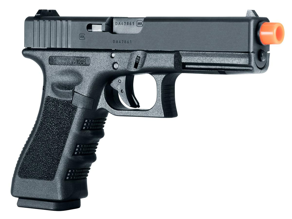 KHC GLOCK 17 MODEL AIR SOFT GUN 3点SET Elite Force GLOCK 17 Gen 3 Gas Blow Back Airsoft Pistol (Black)