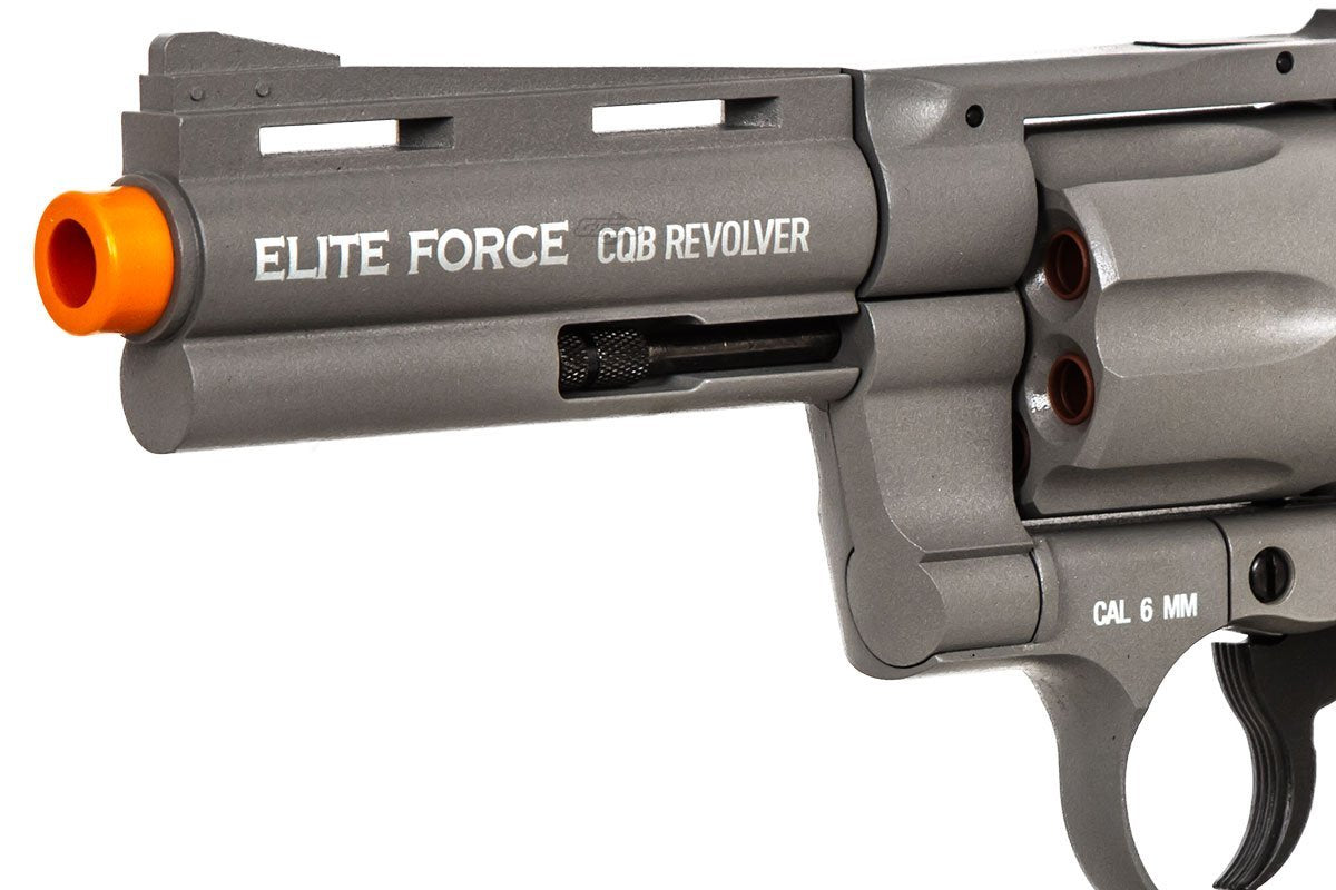 Elite Force 4" CQB Revolver CO2 Airsoft Pistol - Gunmetal Grey - Elite Force