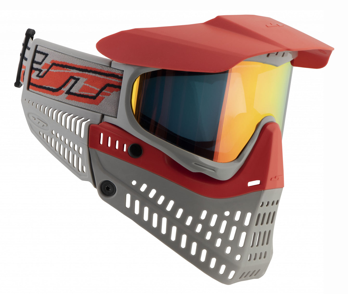 JT Spectra Proflex LE Thermal Goggle - Red/Gray w/Prizm 2.0 Lava Thermal Lens + Vortex II Fan - JT