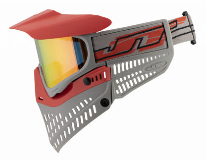 JT Spectra Proflex LE Thermal Goggle - Red/Gray w/Prizm 2.0 Lava Thermal Lens + Vortex II Fan - JT