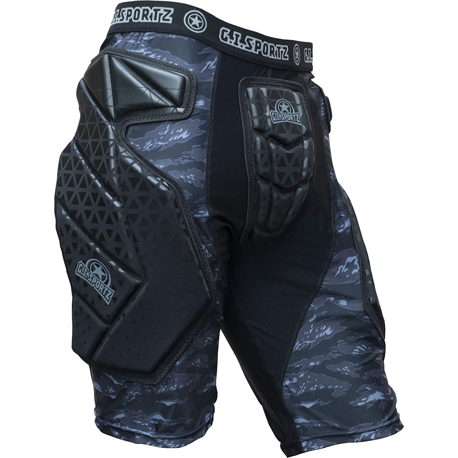 GI Sportz Race 2.0 Slide Shorts - Black - XXL - G.I. Sportz