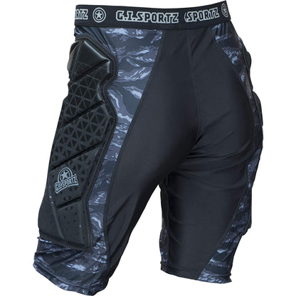 GI Sportz Race 2.0 Slide Shorts - Black - XXL - G.I. Sportz