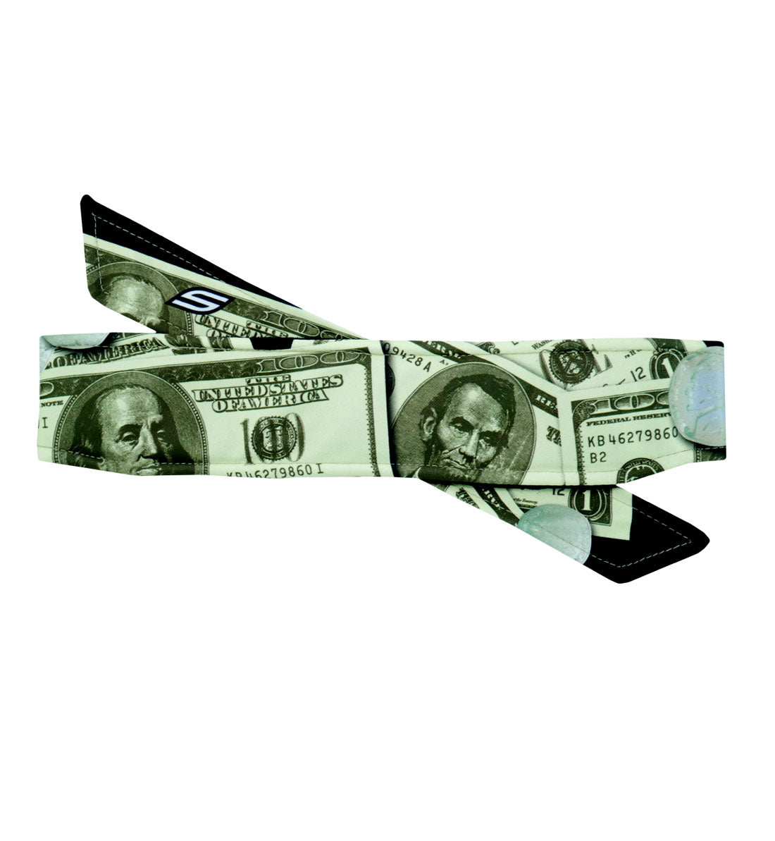 Social Paintball Grit Deluxe Long Tie Headband - Cash Money - Social Paintball