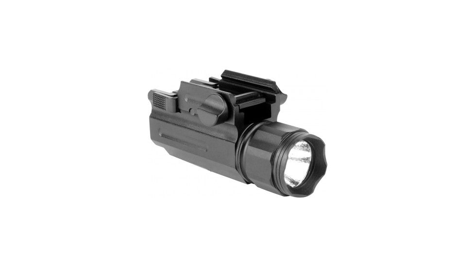 AIM Sports Quick Release 3 Watt / 330 Lumens Combat Flashlight w/ Filter Set - AIM Sports