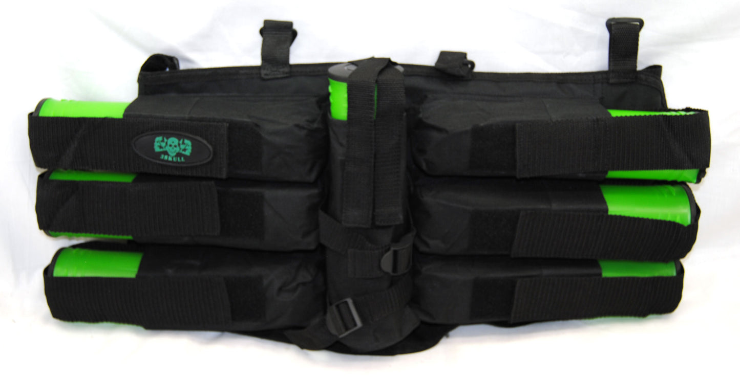 3Skull 6+1 Pod Harness - Black - 3Skull