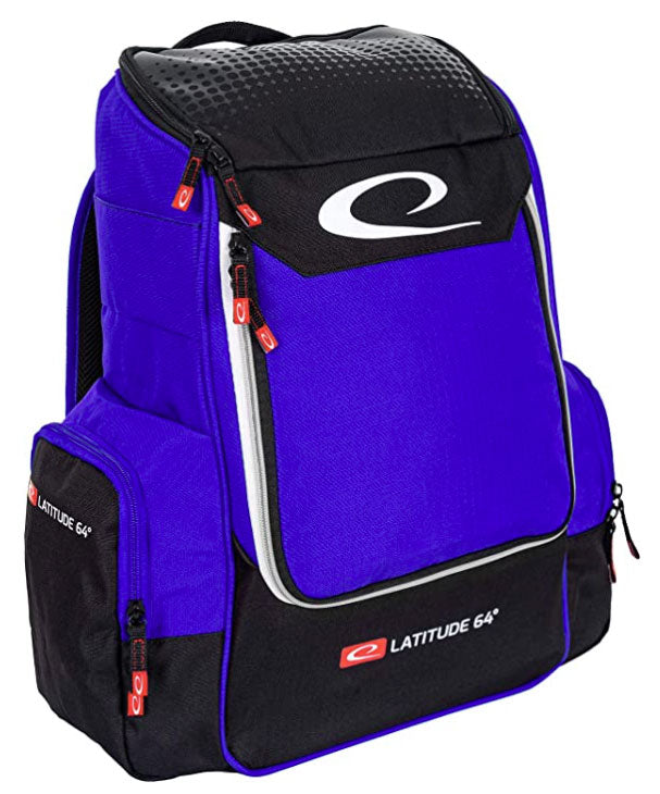 Latitude 64 Luxury Core backpack Disc Golf Bag - Blue – PB Sports LLC