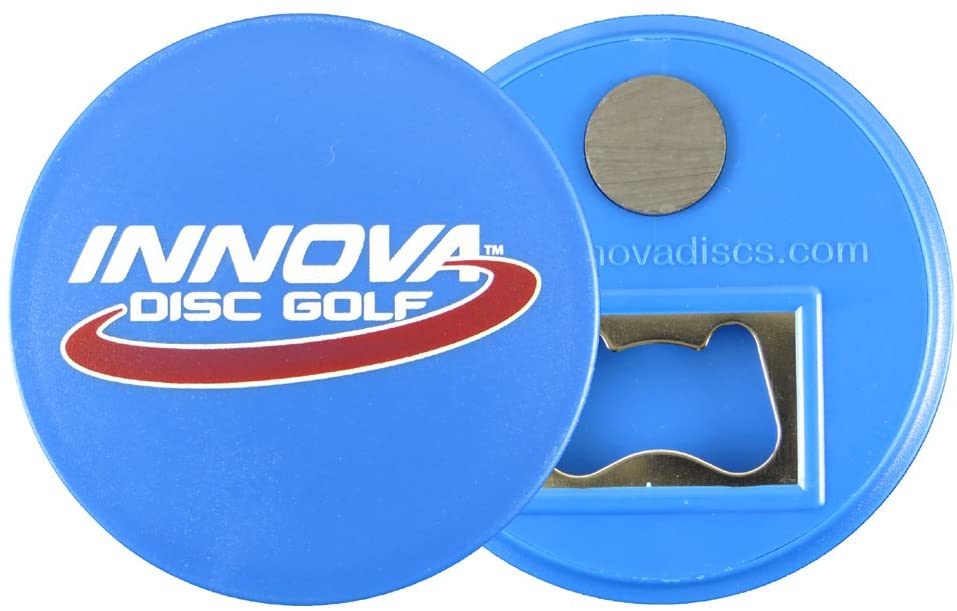 Innova Bottle Opener Fridge Magnet & Mini Marker Disc