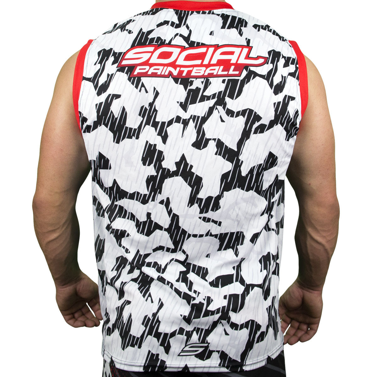 Social Paintball Grit Sleeveless Jersey - Wings - XL - Social Paintball