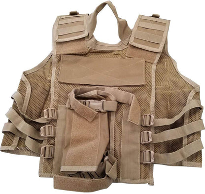 Tippmann Tactical Airsoft Vest - Coyote Tan