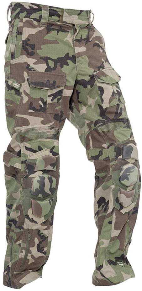 Valken V-Tac Tango Paintball Pants Woodland Camo - XL - Valken