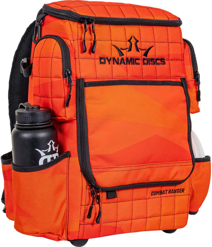 Dynamic Discs Combat Ranger backpack Disc Golf Bag - Infrared Orange - Dynamic Discs