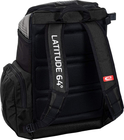 Latitude 64 Luxury Core Pro backpack Disc Golf Bag - Black - Latitude 64