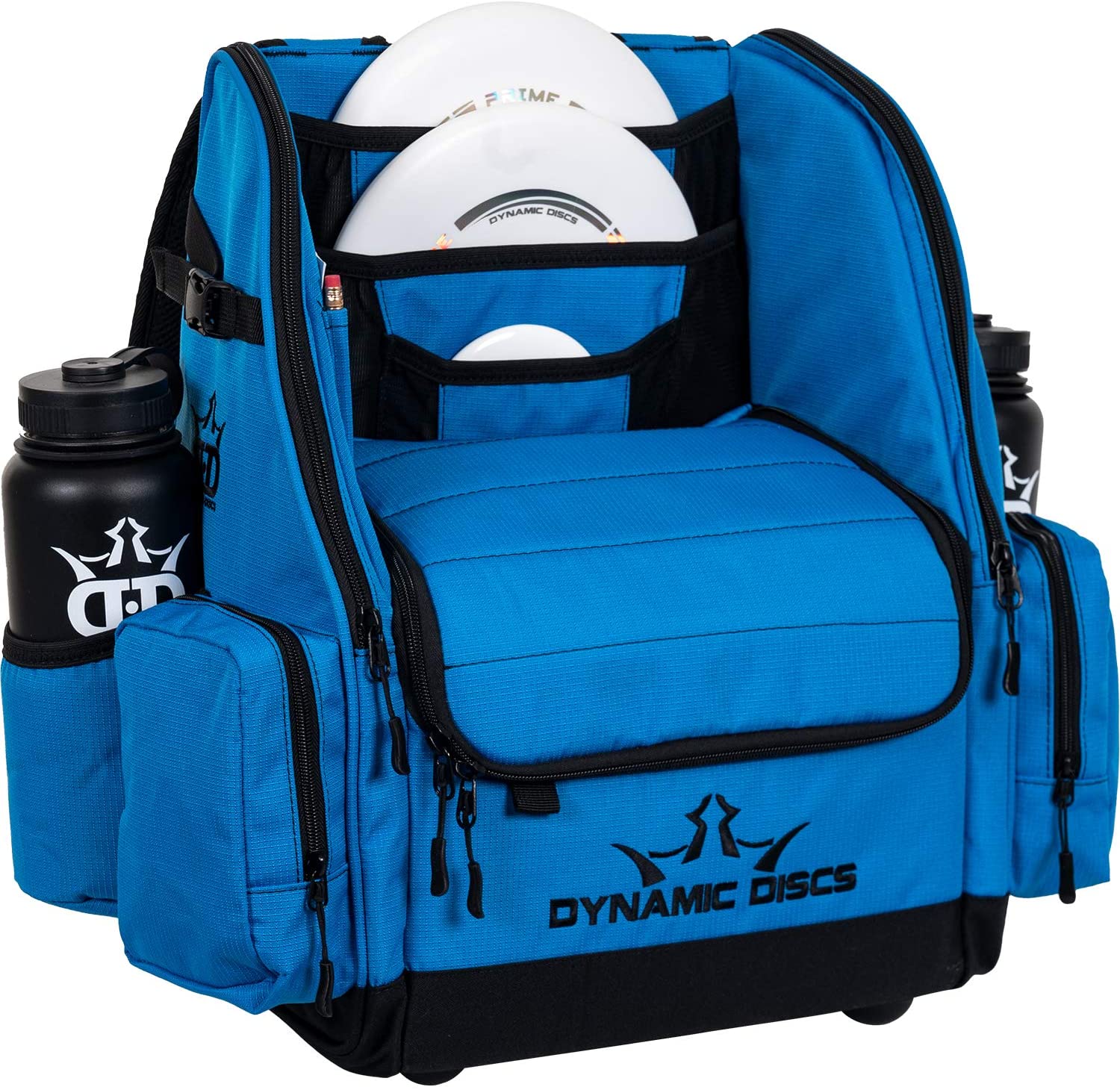 Dynamic Discs Commander Backpack Disc Golf Bag - Ripstop Blue - Dynamic Discs