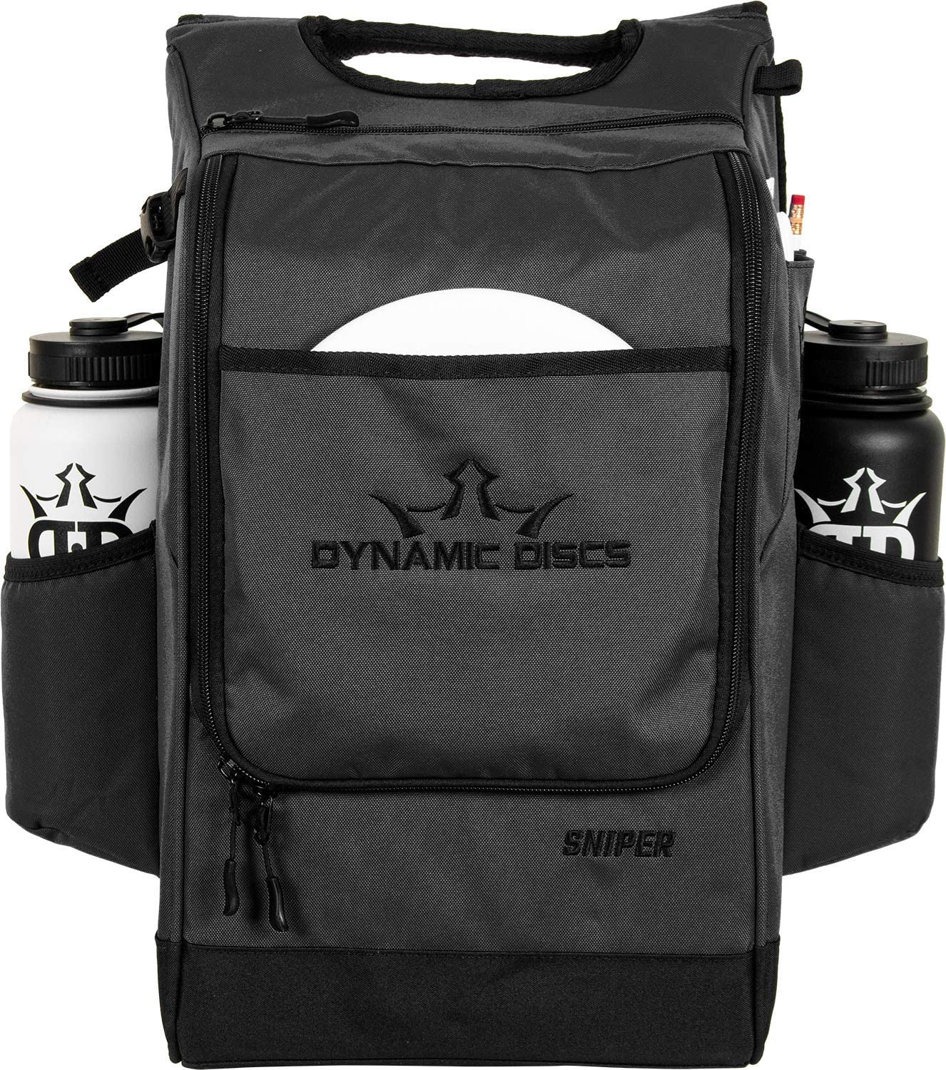 Dynamic Discs Sniper Backpack Disc Golf Bag - Heather Charcoal