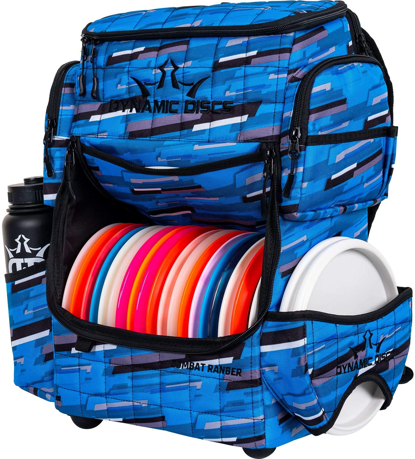 Dynamic Discs Combat Ranger backpack Disc Golf Bag - Velocity Blue - Dynamic Discs