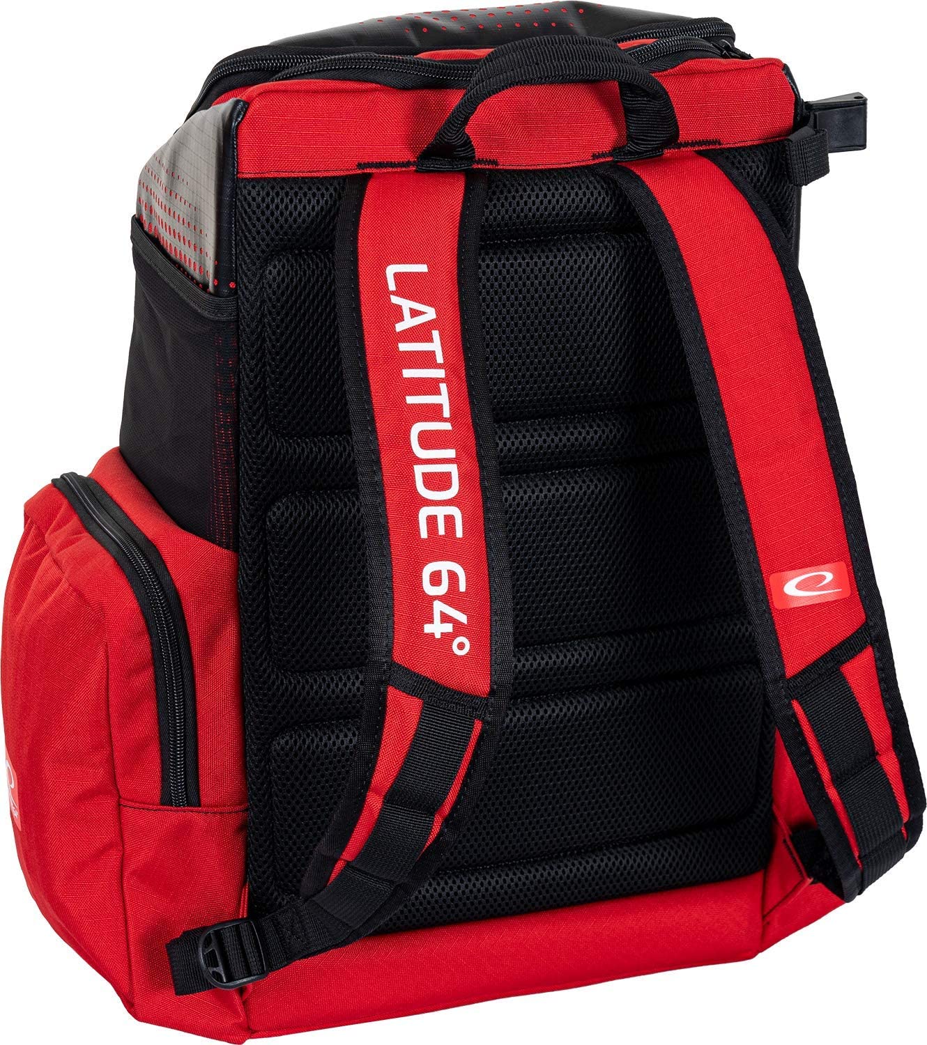 Latitude 64 Luxury Core Pro backpack Disc Golf Bag - Red - Latitude 64