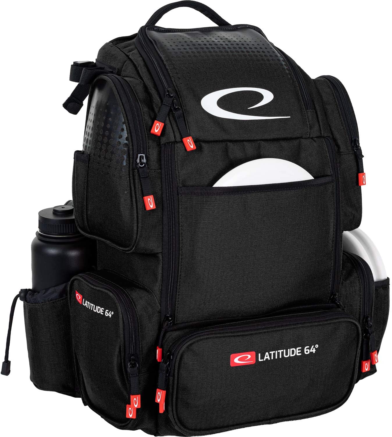 Latitude 64 Luxury E4 backpack Disc Golf Bag - Black