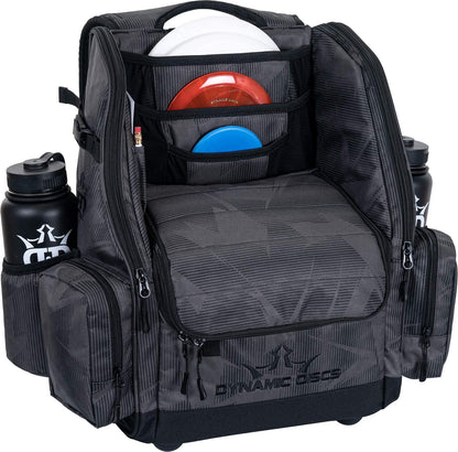 Dynamic Discs Commander Backpack Disc Golf Bag - Graphite Hex - Dynamic Discs