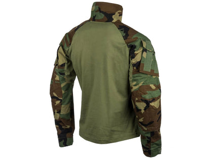 EmersonGear 1/4 Zip Tactical Combat Shirt - Woodland