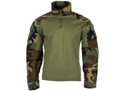 EmersonGear 1/4 Zip Tactical Combat Shirt - Woodland