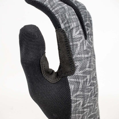 Valken Phantom Agility Full Finger Gloves - Grey/Black - Medium - Valken Paintball