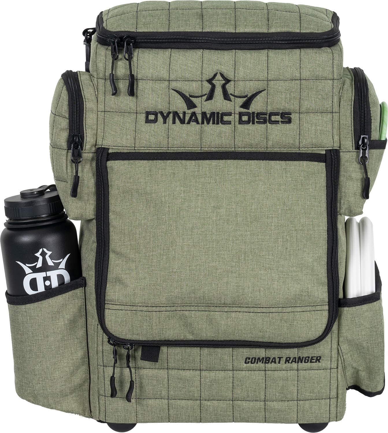 Dynamic Discs Combat Ranger backpack Disc Golf Bag - Olive - Dynamic Discs