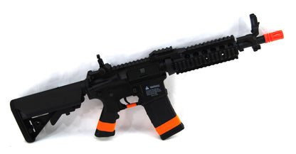 Tippmann Tactical Basic Training CQB RIS Airsoft Rifle (NiMH 9.6V Battery & Changer) - Black