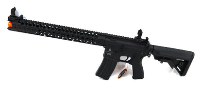 Evolution Combat Recon S 14.5" LVOA-S Carbontech Airsoft Rifle - Black