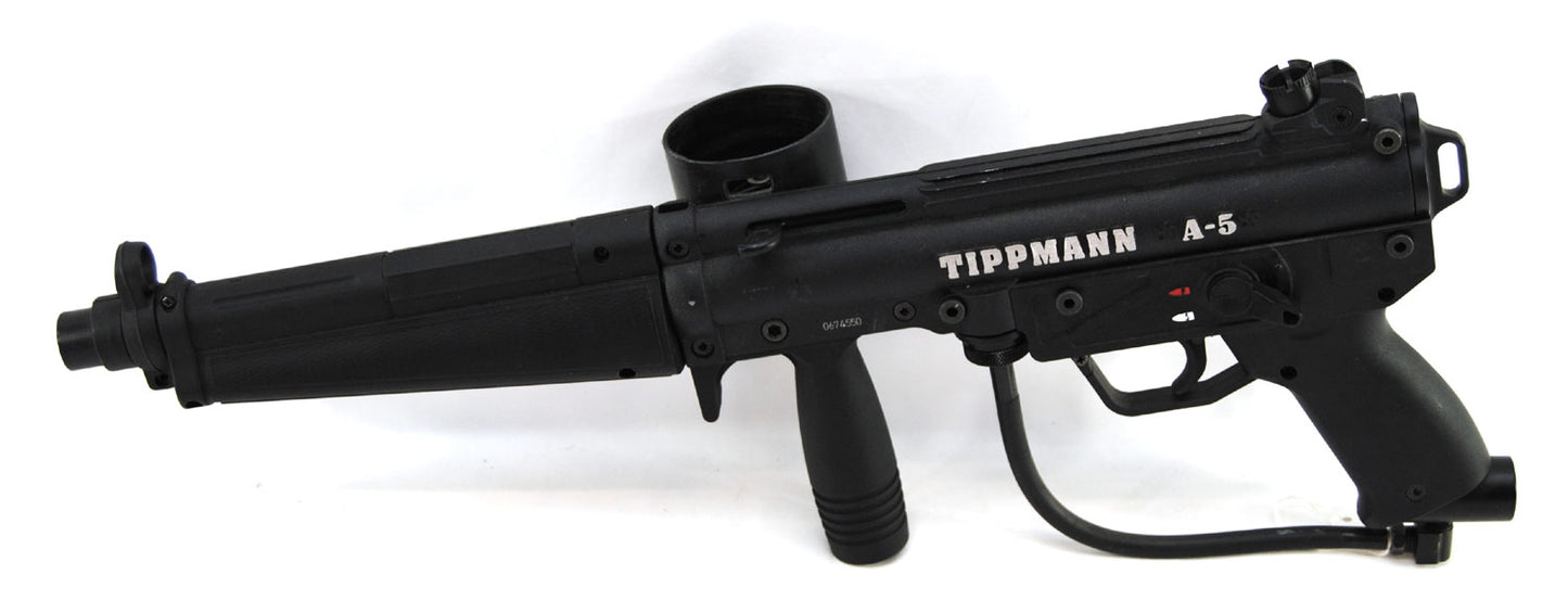 Used Tippmann Sports A5 w/ Flatline Barrel - Tippmann Sports