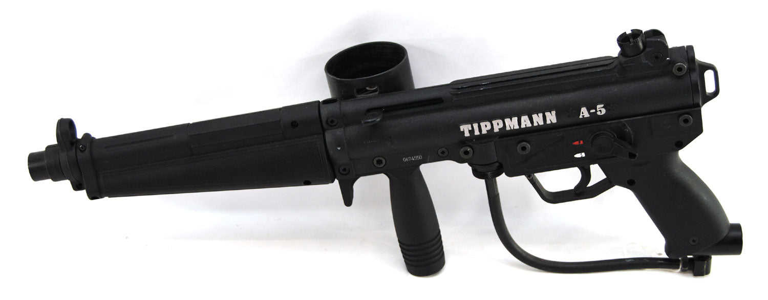 Used Tippmann Sports A5 w/ Flatline Barrel - Tippmann Sports