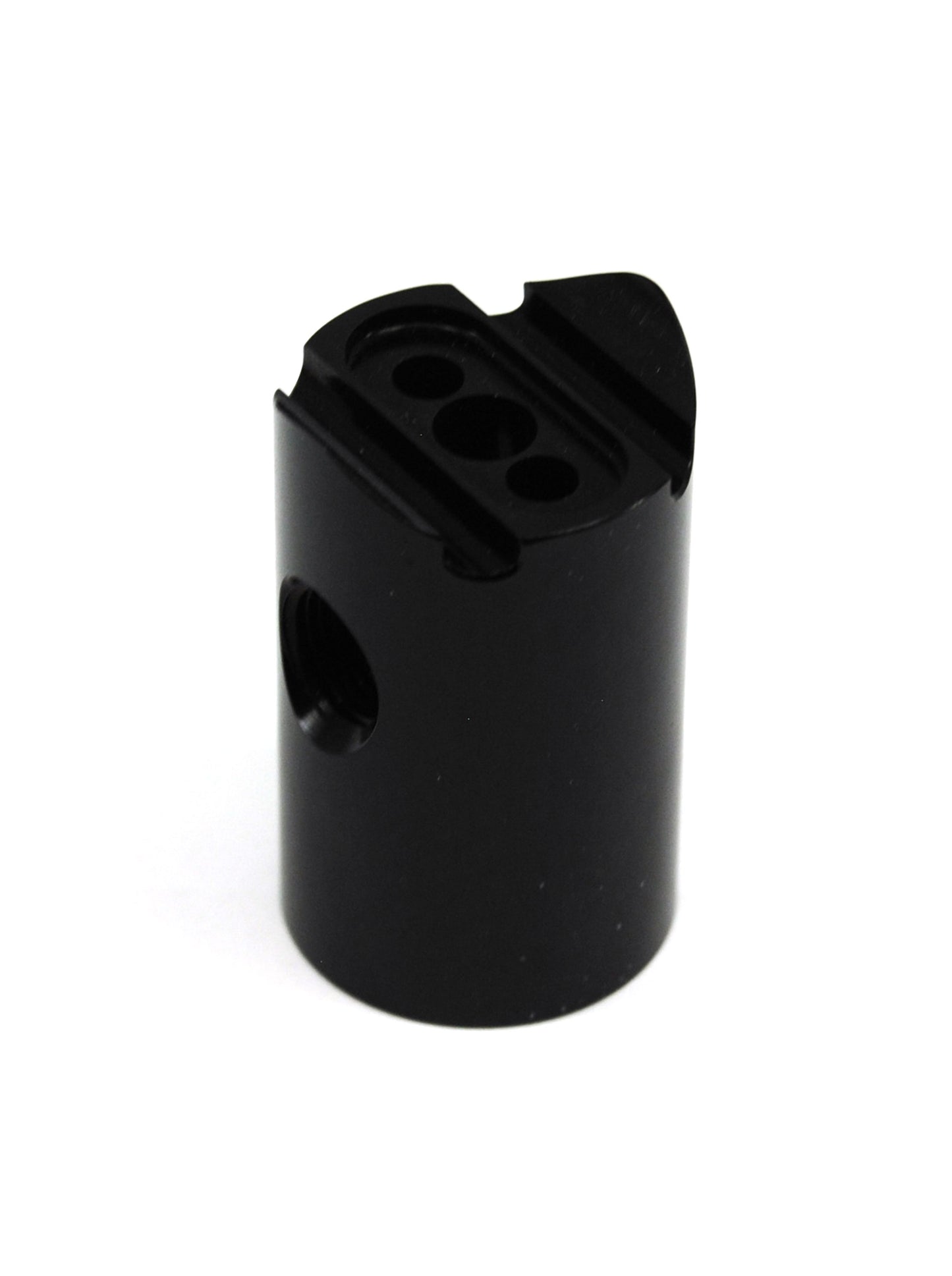 Lapco Cocker Mini Vertical ASA Adapter for Electronic Cockers - 15 Degree Forward w/ Gauge Port - Lapco