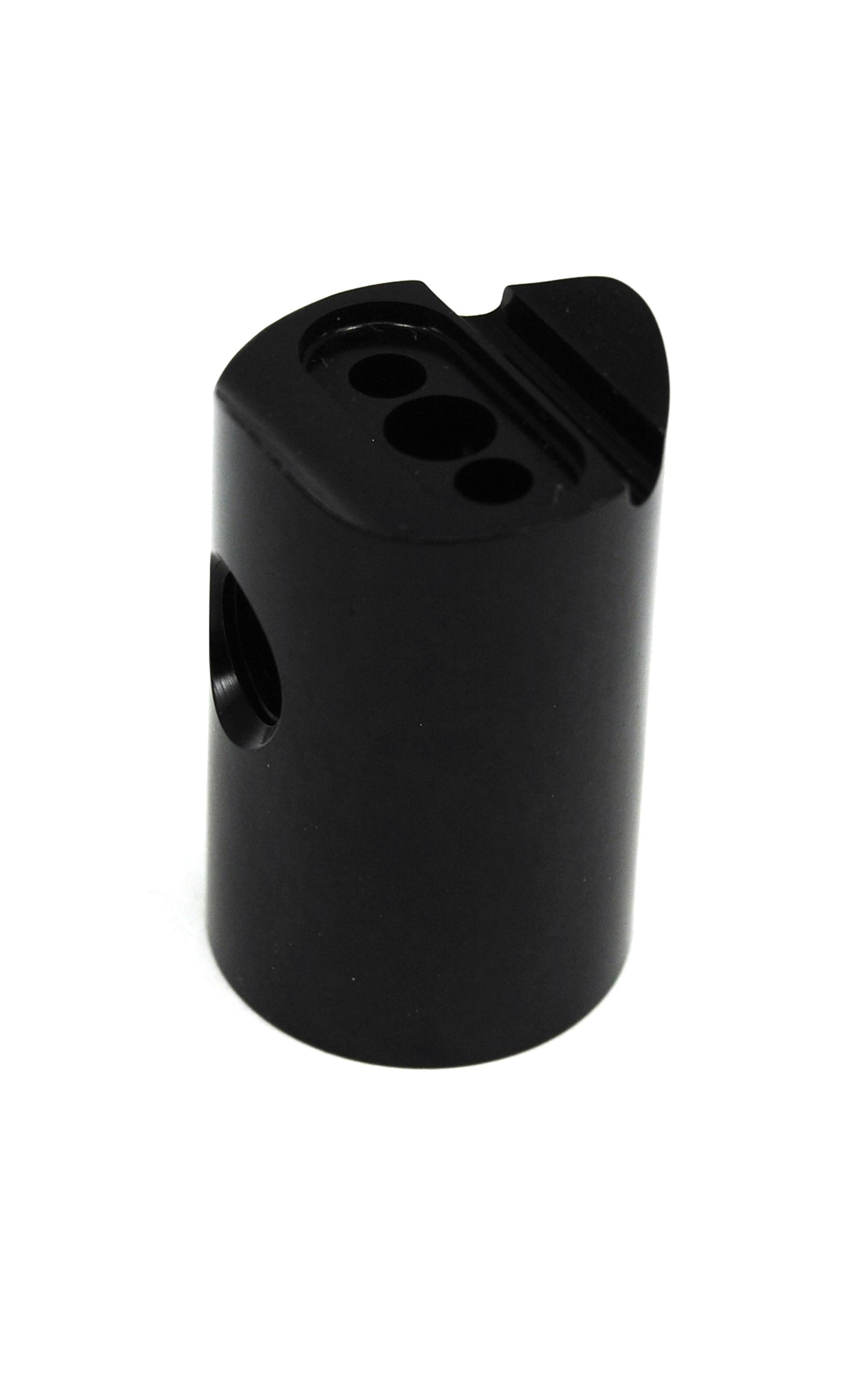 Lapco Cocker Mini Vertical ASA Adapter for Electronic Cockers - Straight w/ Gauge Port - Lapco