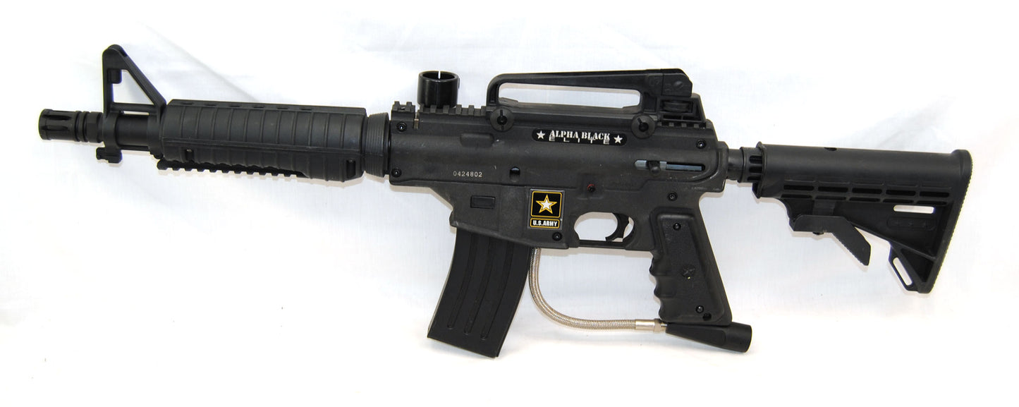 Used Tippmann Sports Alpha Black Elite Paintball Marker - Tippmann Sports